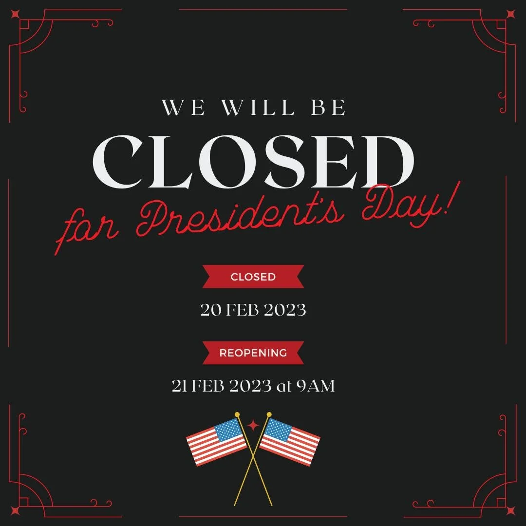 STRATUS Real Estate Solutions will be Closed for President's Day.
We hope you all have a wonderful and safe holiday!