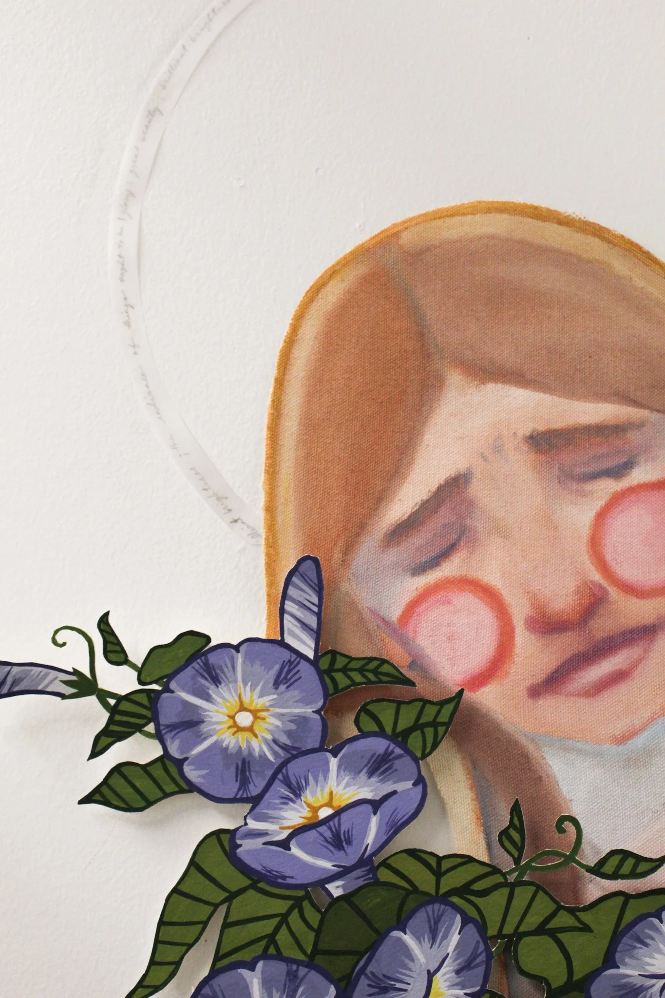 Mourning Glory (detail)