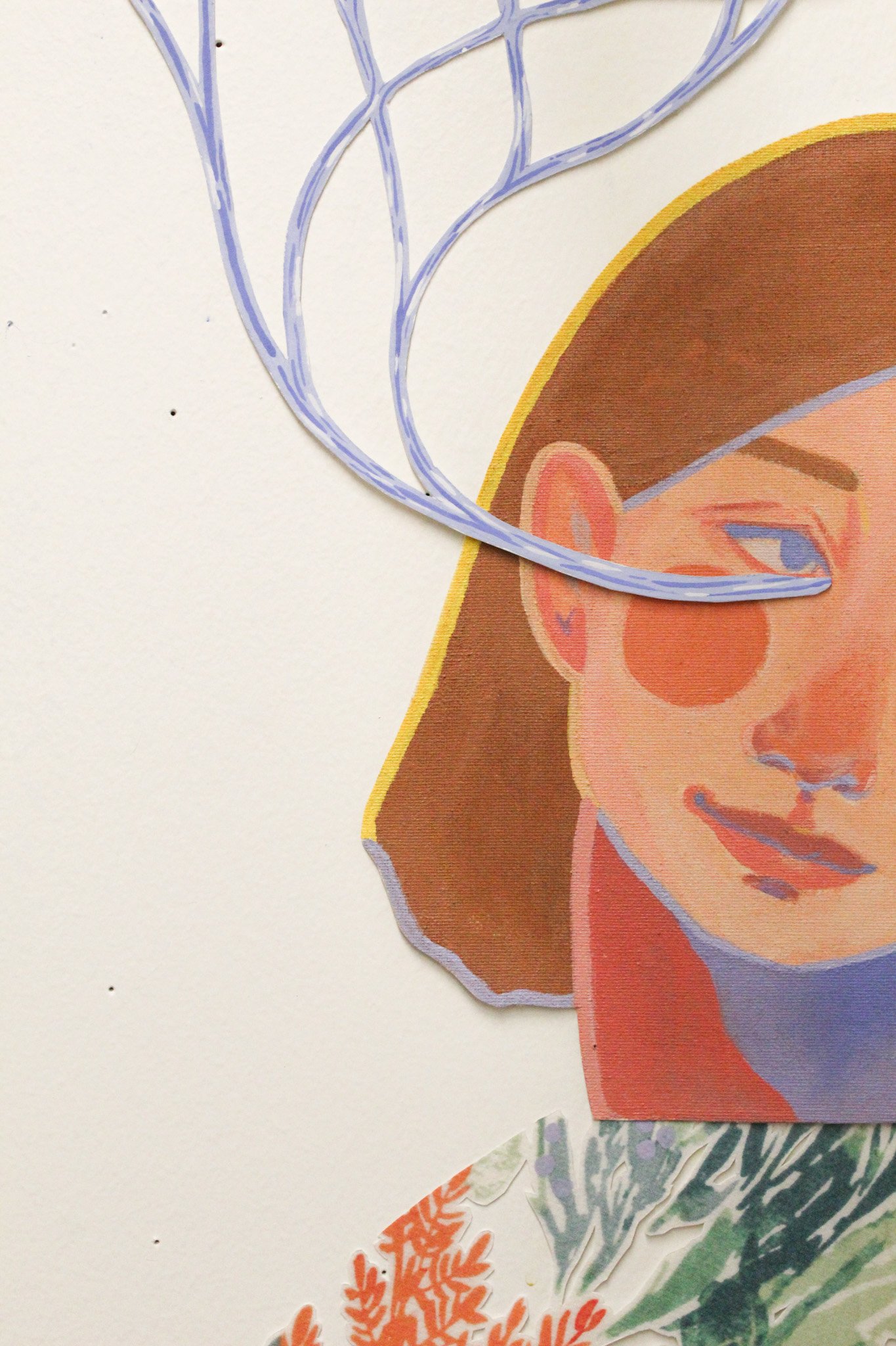 Our River Runs Upward (detail)