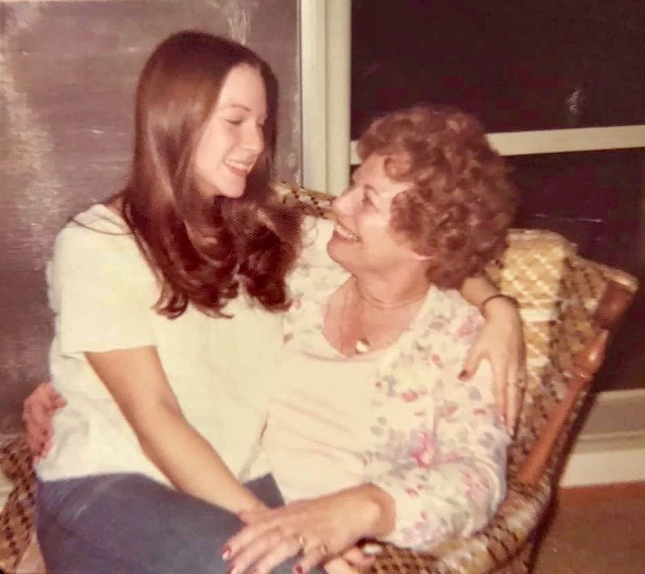 Me and Mama circa 1975