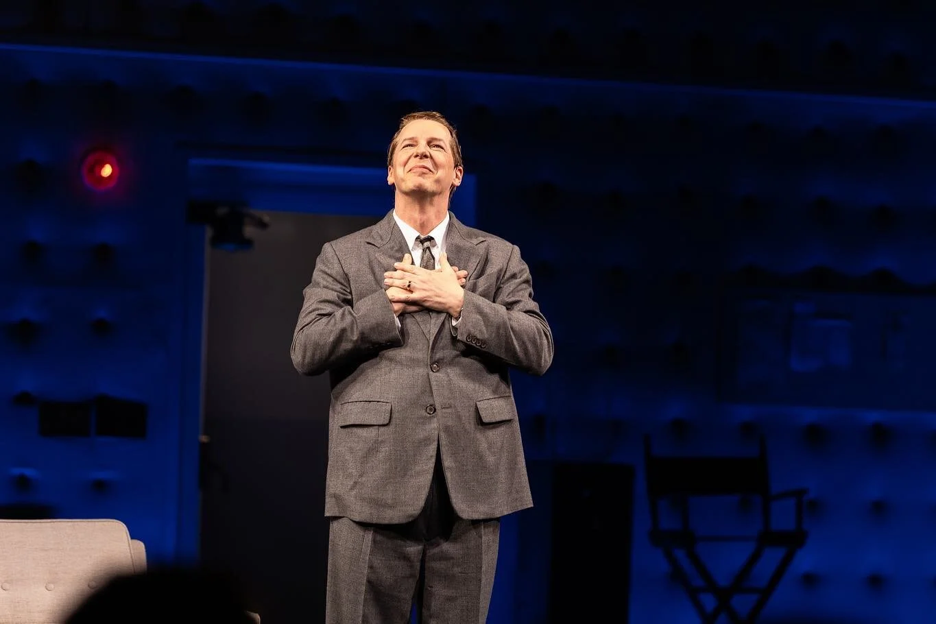 Happy opening, @goodnightoscar! 📽️

Had the pleasure of attending this show with @alifeinthearts last week and really - this is a must see. Just a masterclass by Sean Hayes and beautiful job by the whole cast.