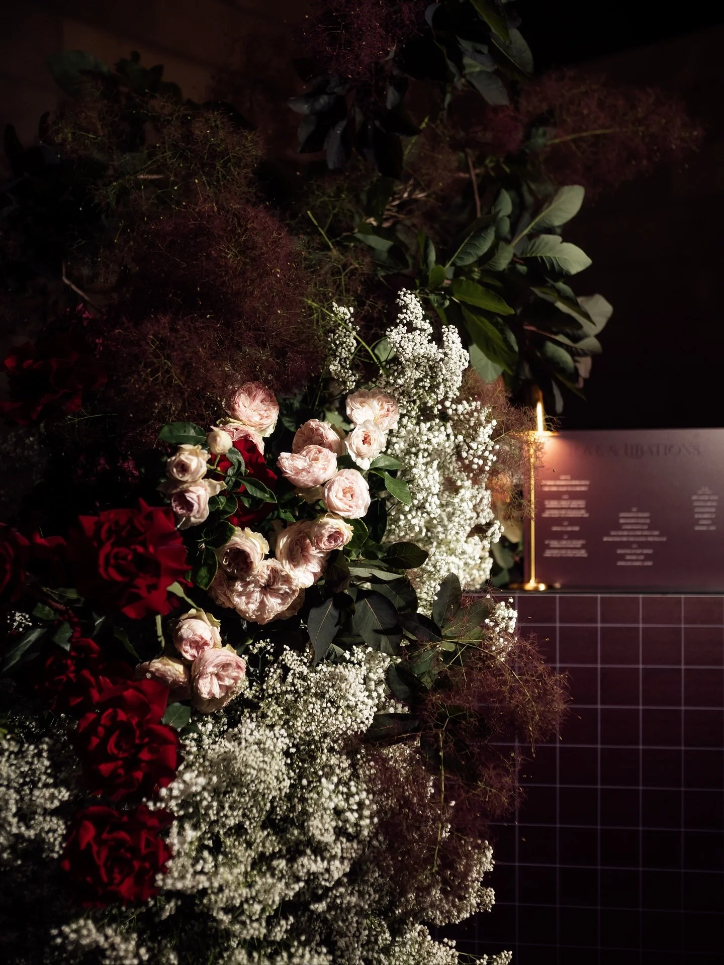 One year on ~ For Vanessa &amp; Lisandro, a love story like no other. NGV after dark ~ a moody, sophisticated romance.

Styling Photography @smokey_oscar 
Styling + Planning @ruby_and_james 
Flowers @wildflos 
Venue @ngvmelbourne 
Catering @restauran