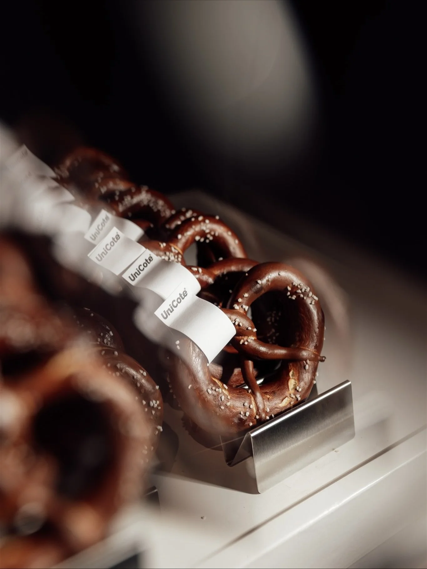 Coffee, pretzels and the most delicious morning snacks to launch @homebuyerscentrevic 2026 Colour Collections. 

Styling @ruby_and_james 
Catering @firecrackerevent 
Coffee Cart @beantocoffee 
Venue @temperance.hall 
AV &amp; Draping @technical_event