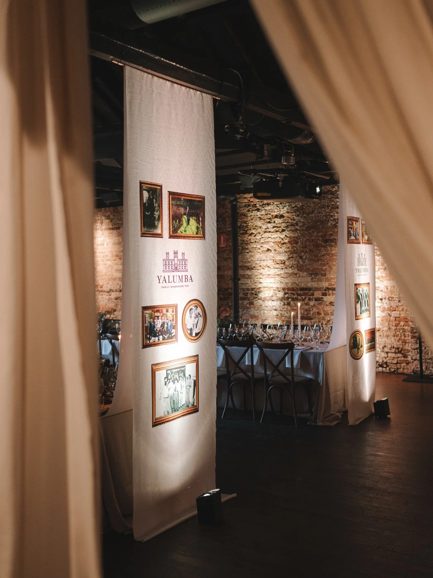 Moments suspended in time.
A dining entry that invites you to pause, to look closer. @yalumbawine story unfolds through a curated collection of archival imagery, each piece a quiet nod to legacy, craft, and years of refinement.

Tables draped with in