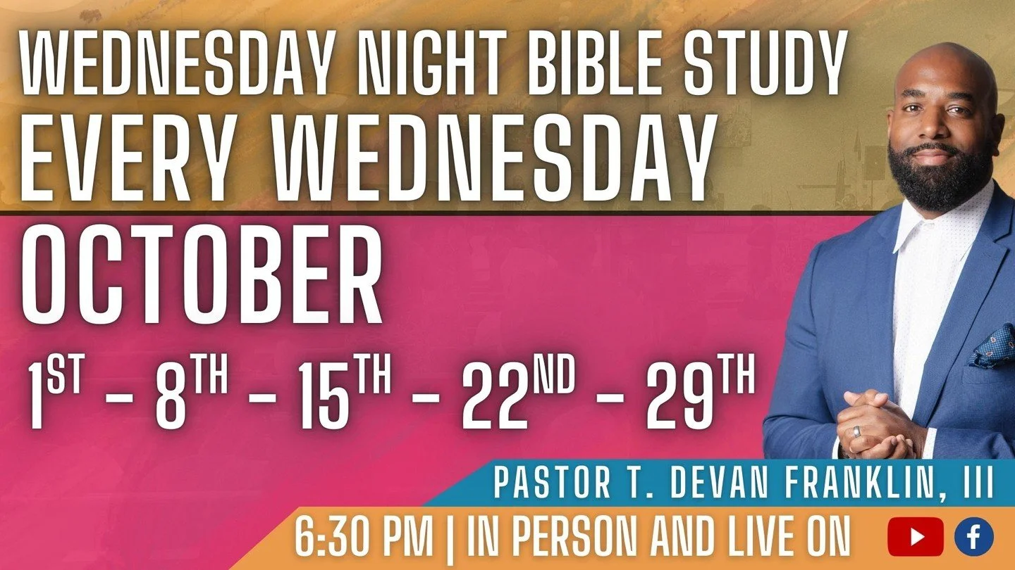 📖 Bible Study is Back Tonight!
We’re back in the building and back in the Word — tonight at 6:30 PM!
Join us tonight for a midweek moment of teaching, reflection, and spiritual growth.
📍 Come in person or tune in live on Facebook &