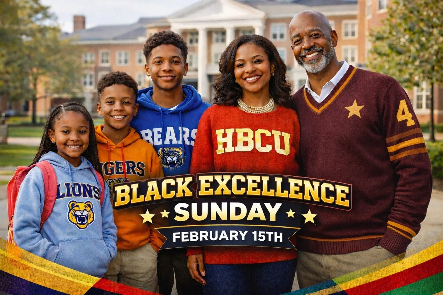 Black Excellence Sunday is almost here! ✊🏾🎓

On February 15th, we&rsquo;re celebrating the power of education, achievement, and lifelong service. From elementary mascots to HBCU pride&hellip; from college days to committed brotherhood and sisterhoo