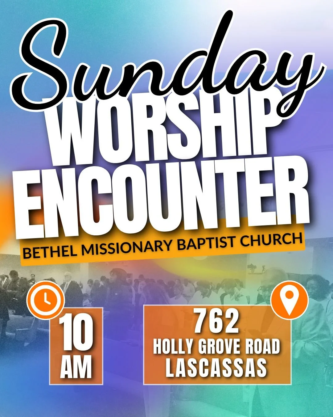 🙏🏾 Sunday Worship Encounter

There&rsquo;s a word, a worship, and a moment waiting for you this Sunday. Don&rsquo;t miss what God is doing at Bethel. Come expecting, come ready, come open.

🕙 10:00 AM
📍 762 Holly Grove Road, Lascassas

Let&rsquo;
