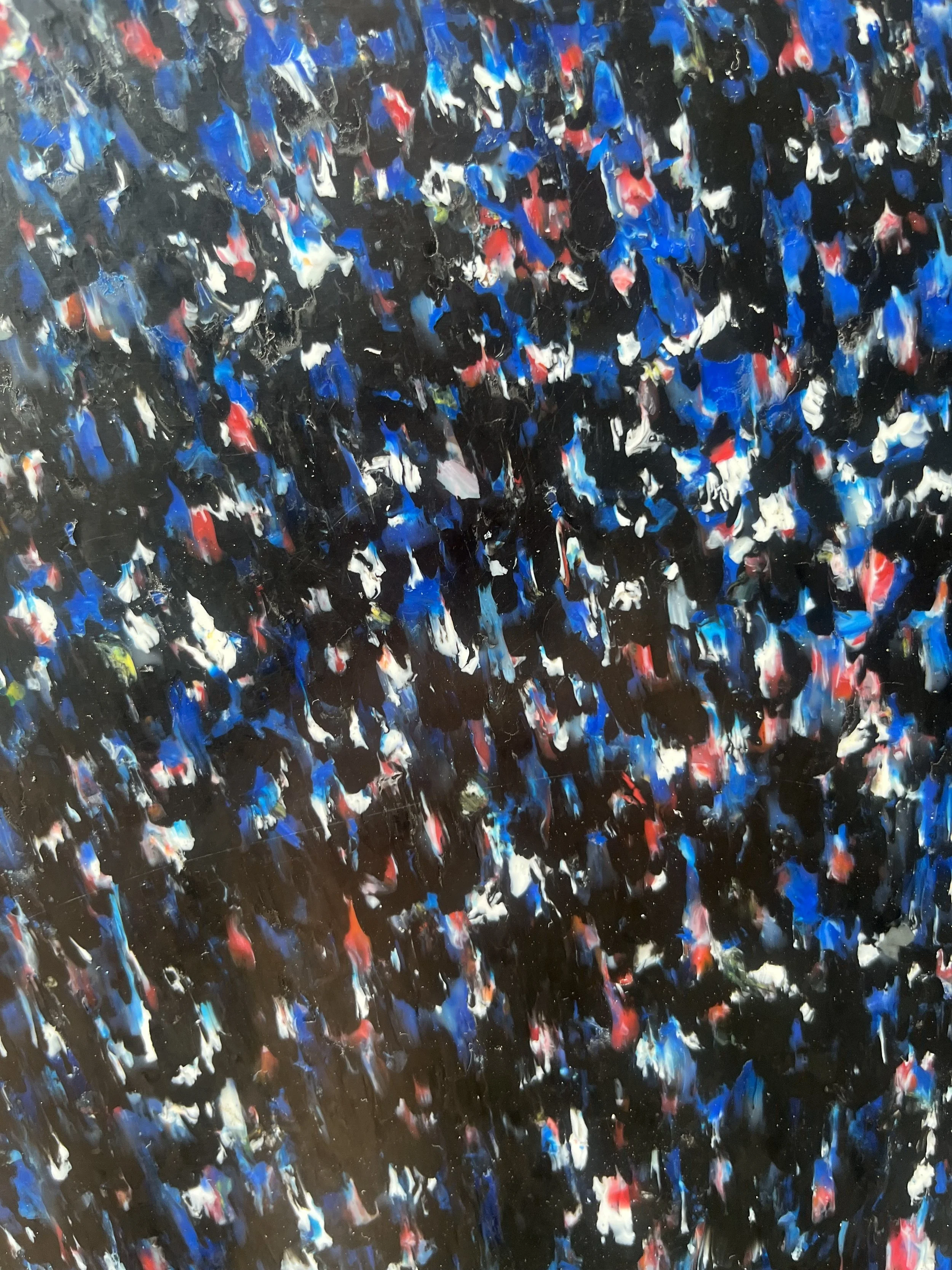 Recycled plastic panel