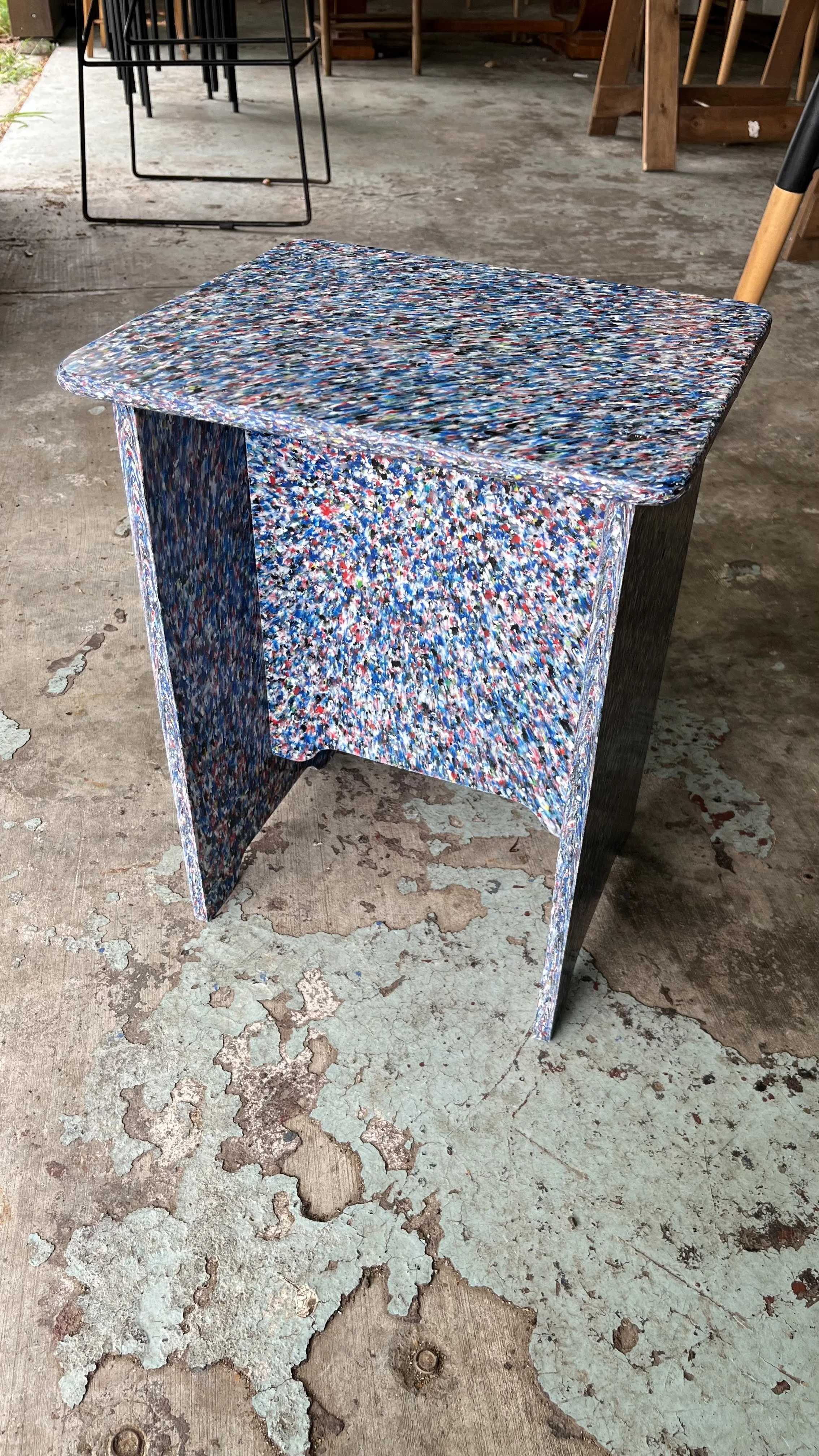 Vera Recycled Plastic Cafe Stool