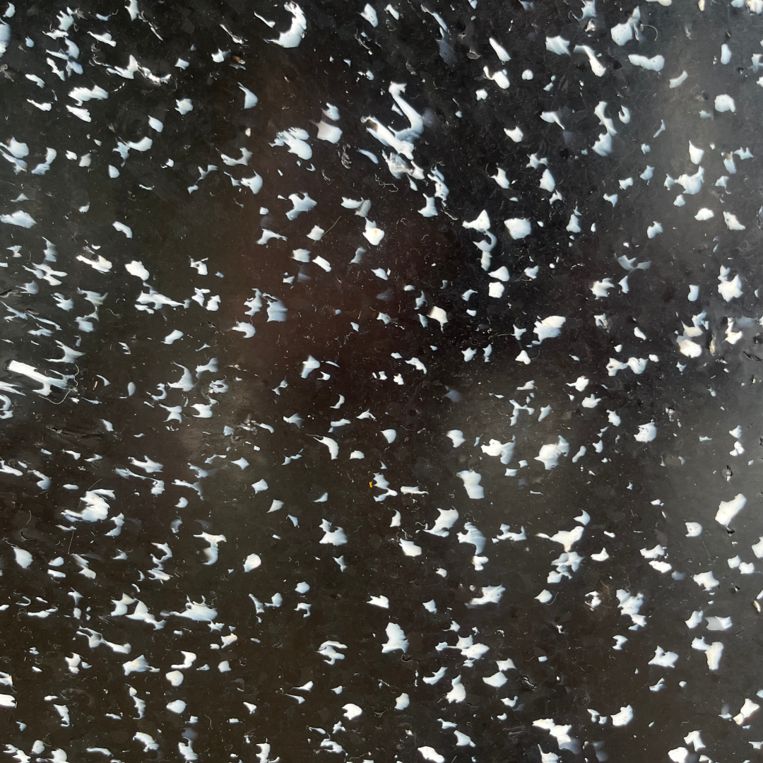 Recycled plastic panel