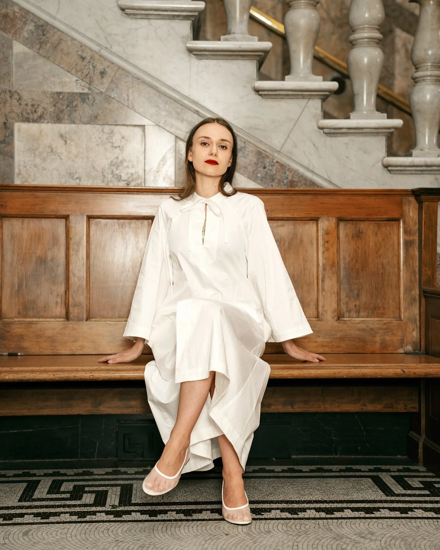 Cotton Sateen Day Dress.  Photographer @kattaitphotography  Model @thelifeofasoprano  #shoplocal  #madeinqueensland