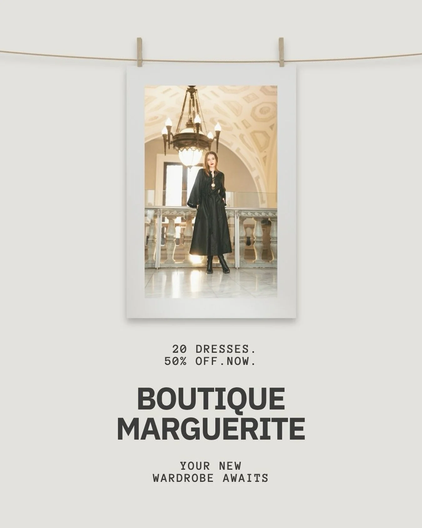 Well hello again, it&rsquo;s been a little while and I&rsquo;ve missed being here. This beautiful dress is one of 20 day dresses from Boutique Marguerite - designed by me, made with slow fashion values, and now looking for their people at 50% off. Av