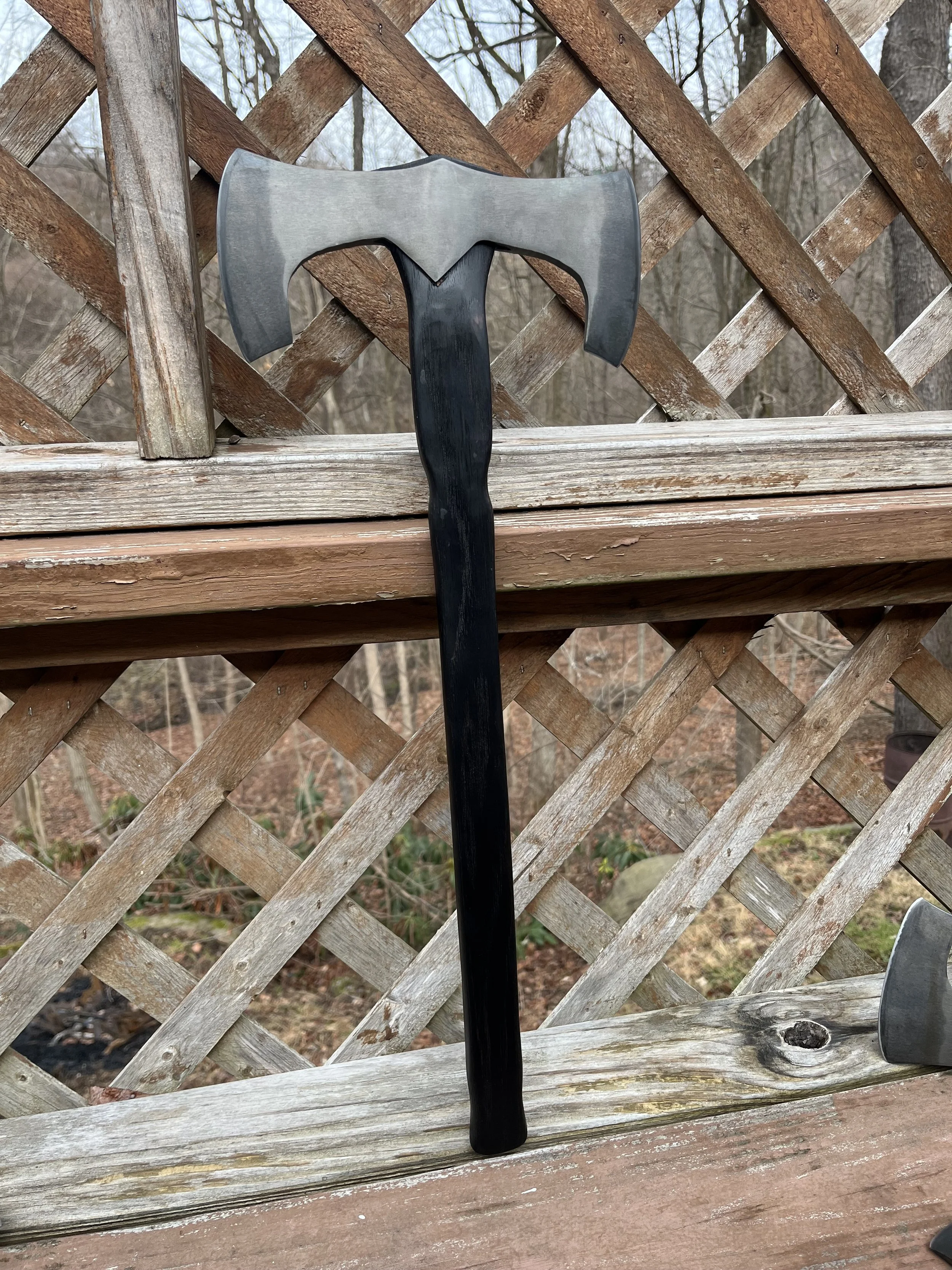 Made to order Double Bit Bearded Axe