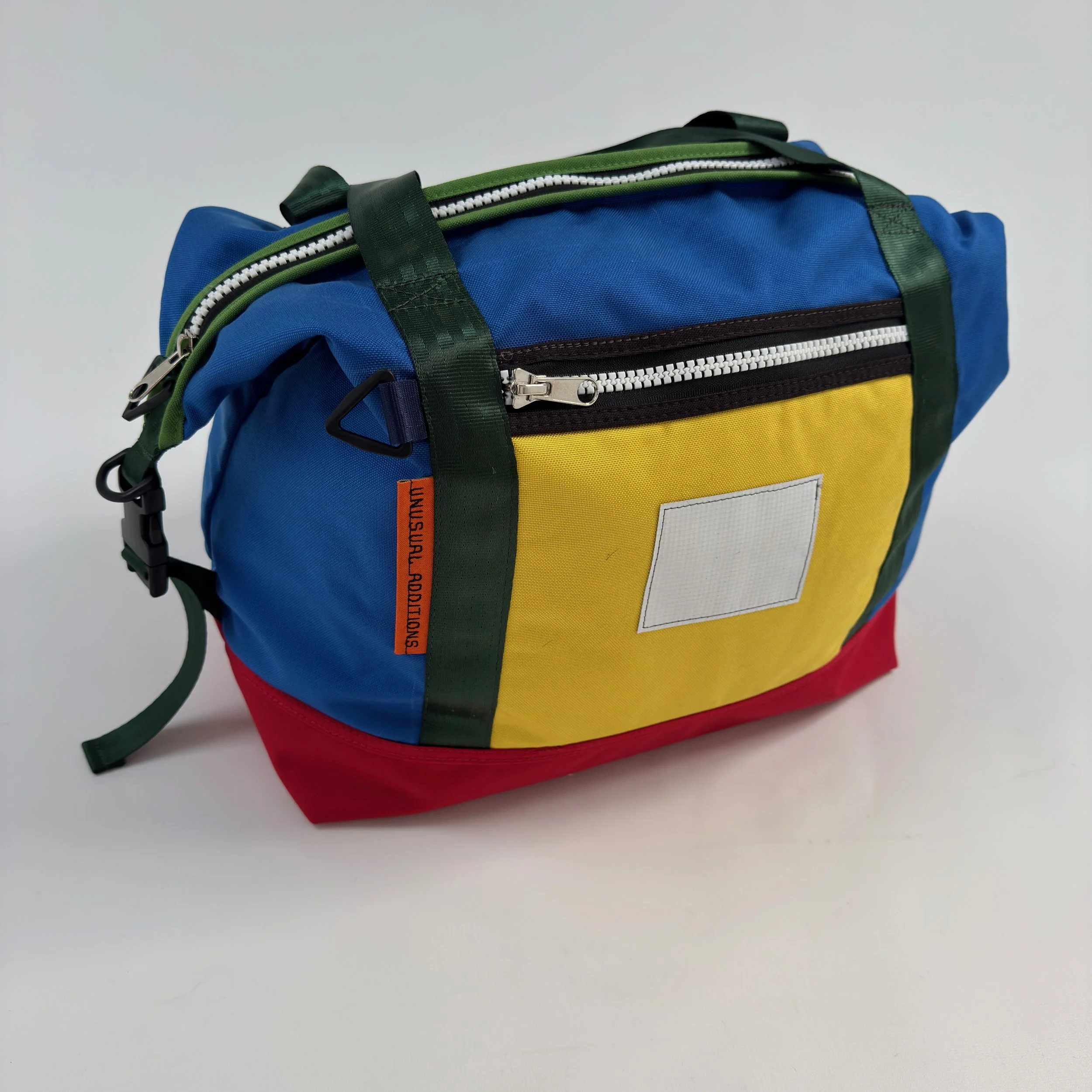 WSB0064 Travel bag small Weekender/Carry On     Blue/Yellow/Red/Green/Lining Blue