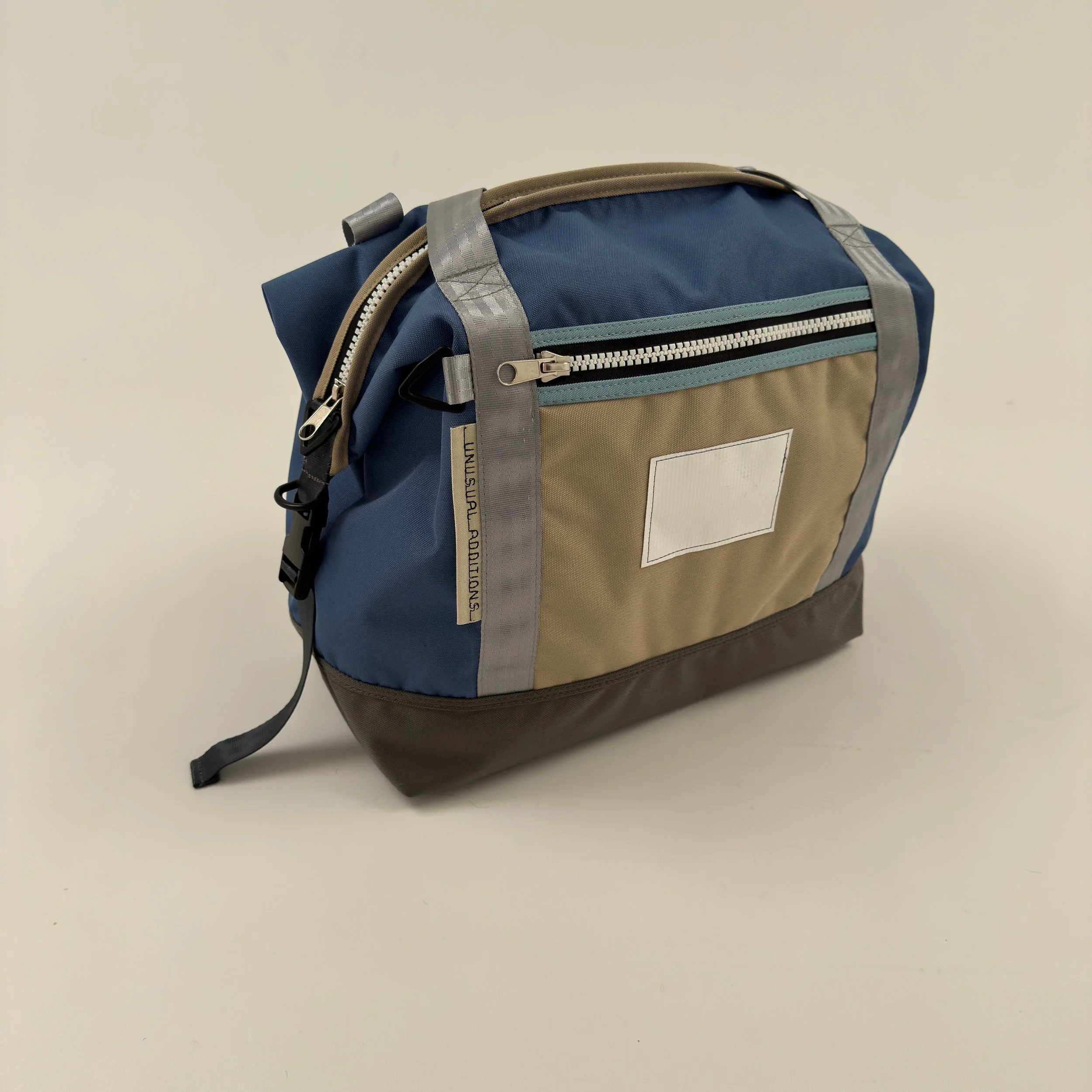 WSB00640 Travel bag small Weekender/Carry On      Blue/Grey/Sand/Lining Blue