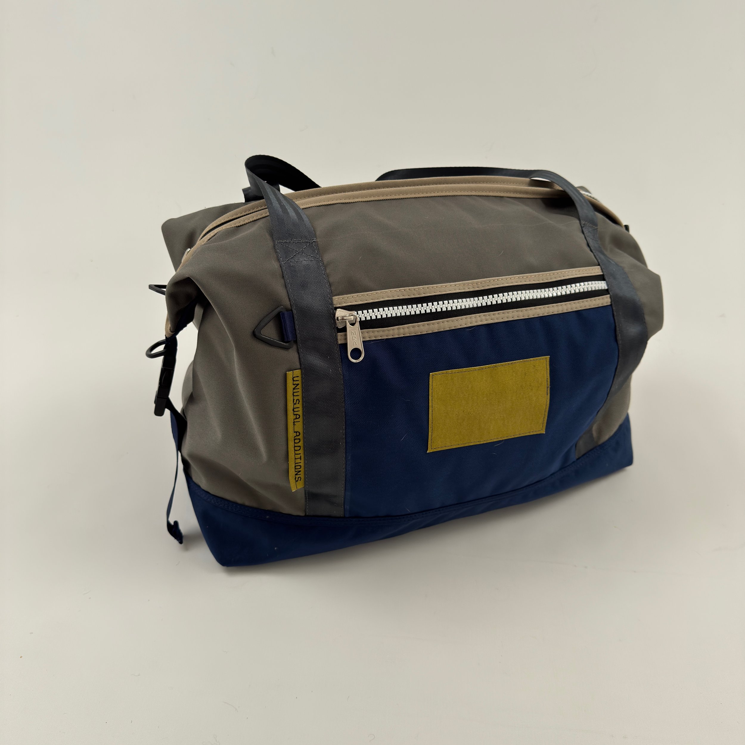TBM00536 Travel bag medium/Carry On      Grey/Blue/Sand/Yellow/Lining Sand