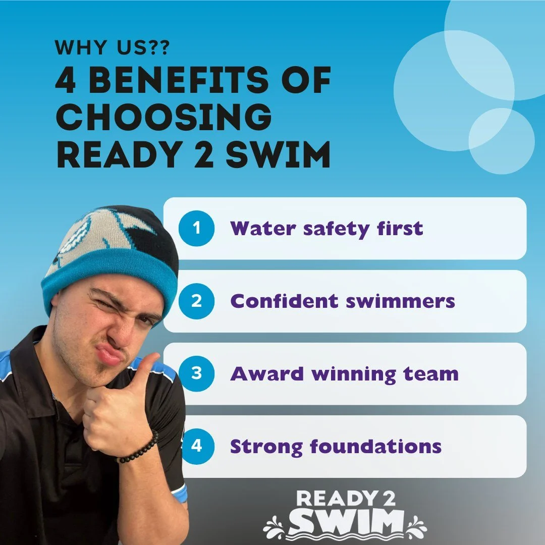 Book online today at:

https://portal.iclasspro.com/ready2swim
📲 Or call our friendly team for help choosing the right class.

Let's get splashing before the summer dash! 🌊