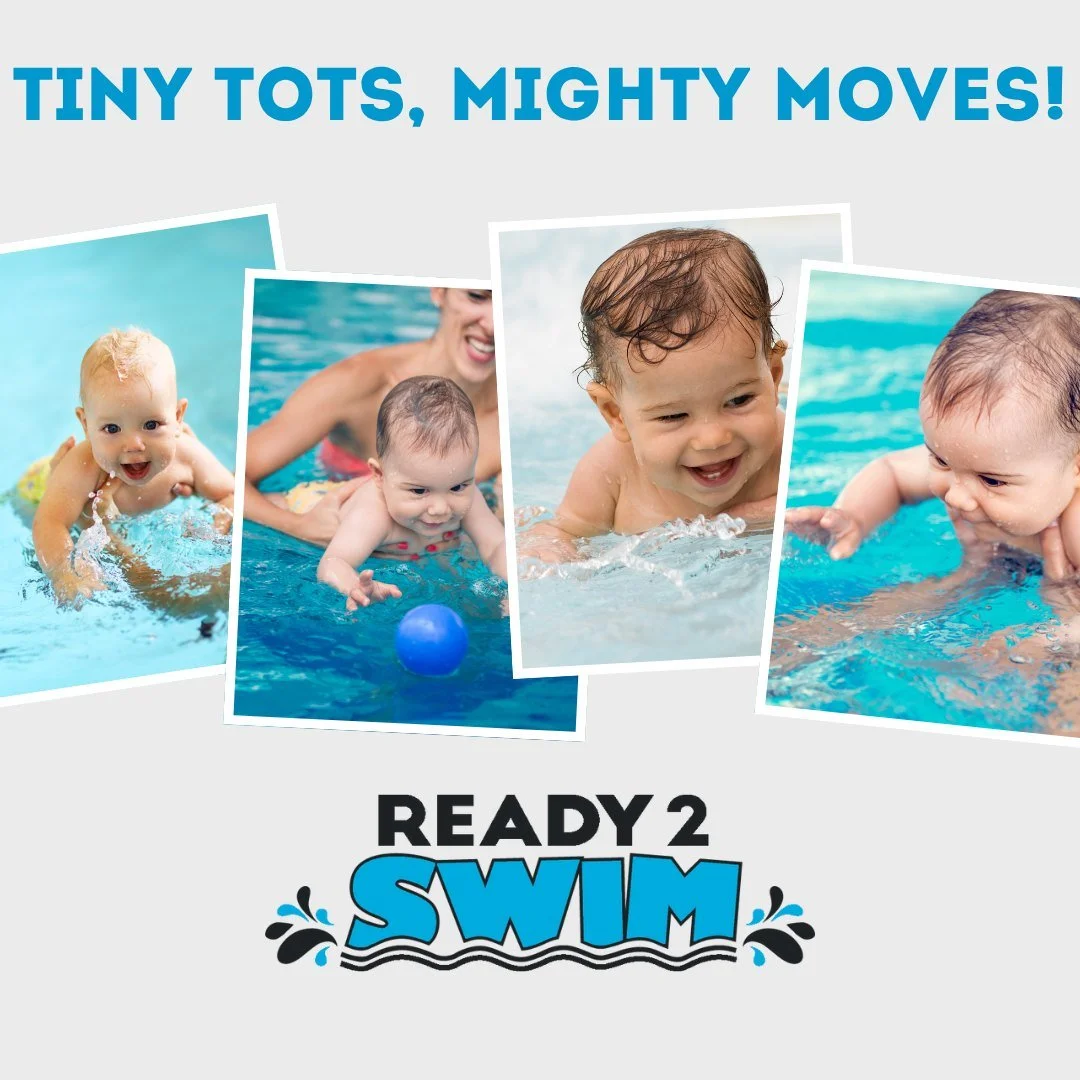 Tiny Tots, Mighty Moves! 🐣💦
Our littlest swimmers are making big waves and building strong skills from their very first lessons.
At Ready 2 Swim, we celebrate every kick, splash, and smile &mdash; because mighty swimmers start small!

Come see the 