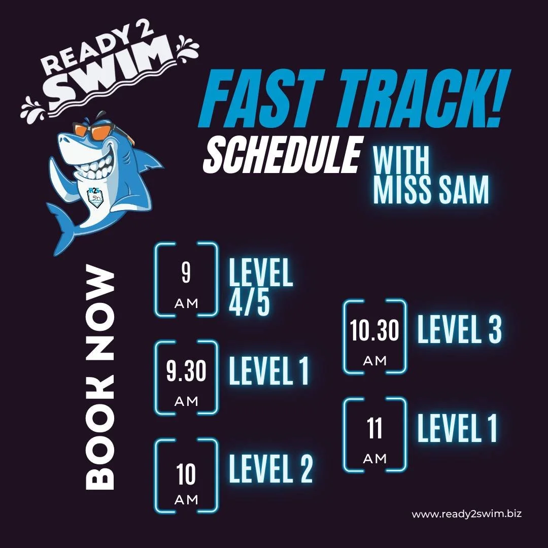 🚀 Fast Track to Swimming Success! 🚀

Looking to give your child a big boost in their swimming skills these school holidays? 🌊

🏊&zwj;♀️ Fast Track Classes are here &ndash; same time every day for a week to maximize learning, build confidence, and
