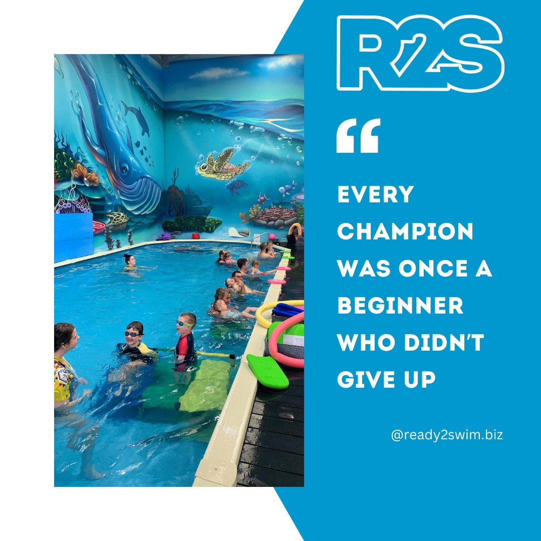Every champion was once a beginner who didn&rsquo;t give up.
Join us at Ready 2 Swim