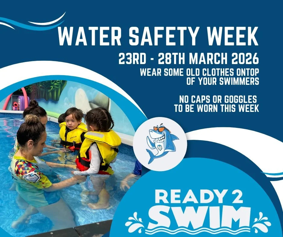 🚨 Water Safety Week: 23rd - 28th March 🚨

This week we&rsquo;ll be focusing on essential water survival skills to keep our swimmers safe and confident in real-life situations! 🌊💪

📢 Important for Level 1 &ndash; 6 Swimmers:
 👕 Wear old clothes 