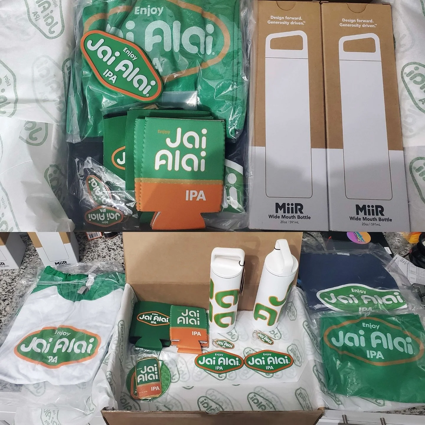 Thank you @drinkjaialai for this AWESOME PR package! We feel so loved 🥲💕✨

We&rsquo;re using the keychain on our company car key! 🔑 🚘 It just makes too much sense to have it with us when we show off the world&rsquo;s first Jai-Alai arcade game! ?