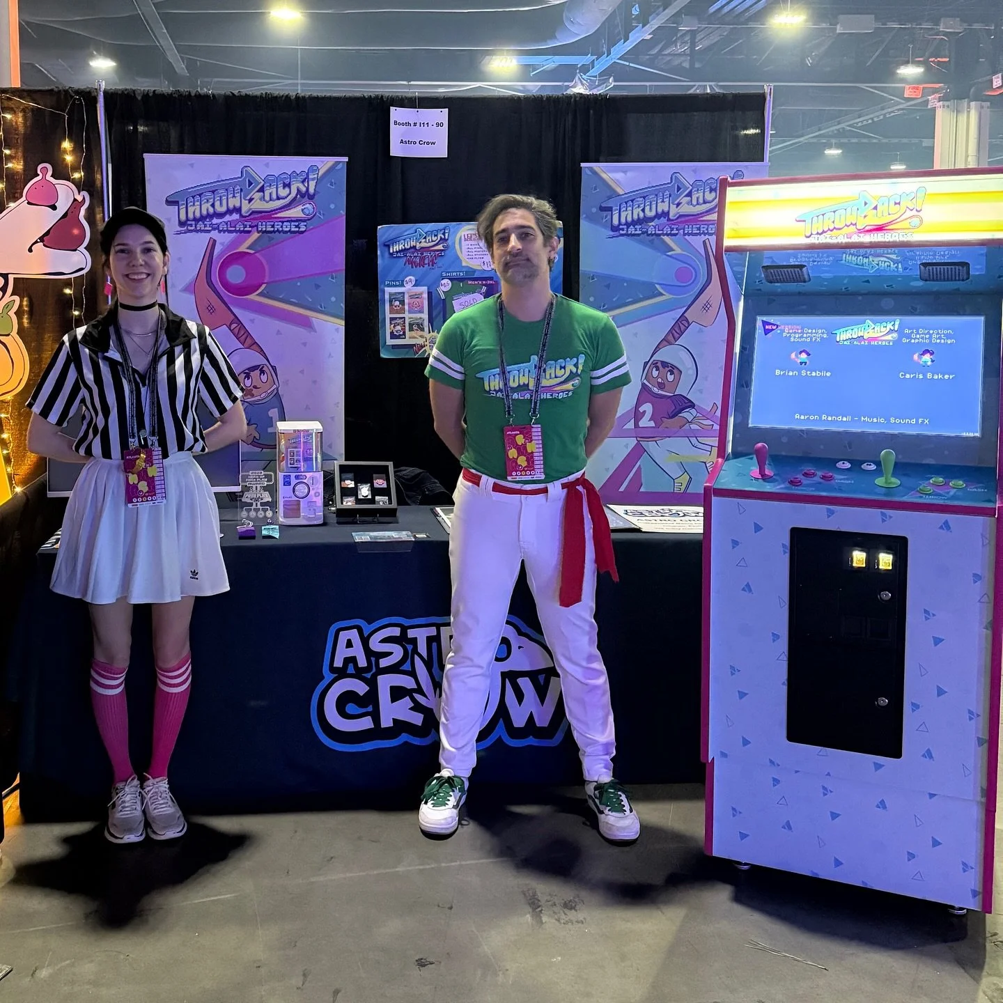 We&rsquo;re at @dreamhack !! Booth 90!

Have you heard of that new throwback arcade game? It&rsquo;s like NBA Jam but for the fastest sport in the world!! @jaialaileague 

Throwback! Jai-Alai Heroes is ready for your arcade! Visit astrocrow.com to pu