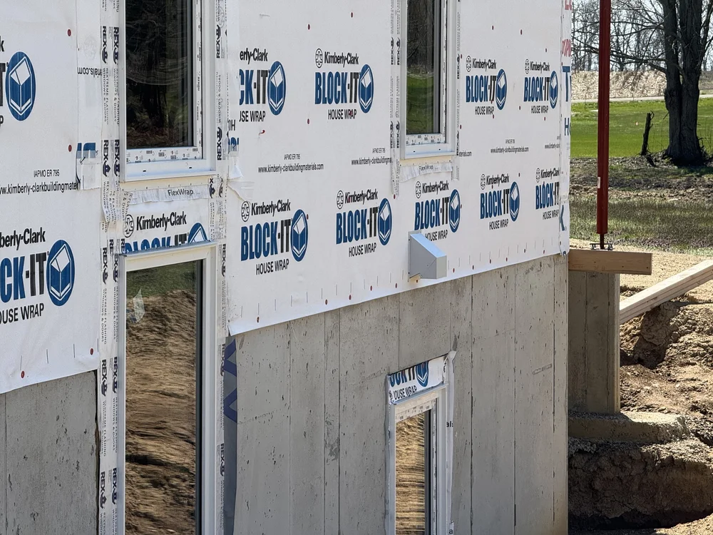 HRV intake under main bed window