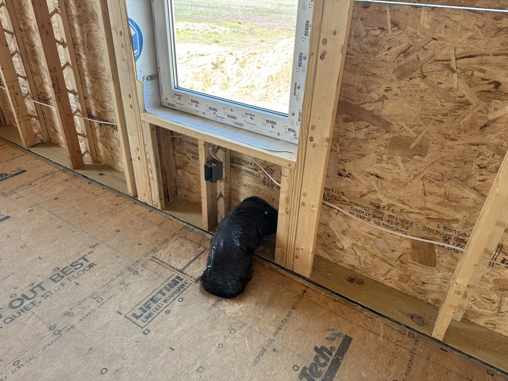 HRV intake in bedroom