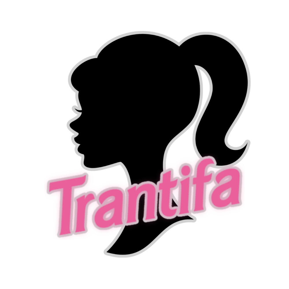 Head Silhouette Barbie Ponytail Logo Girl Face Profile Curly