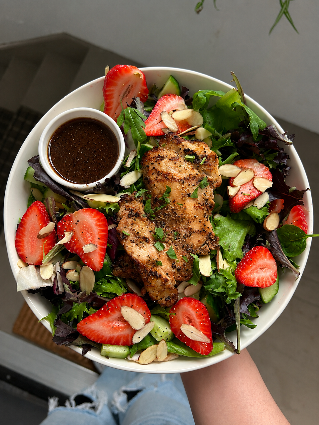 Strawberry Crunch Salad