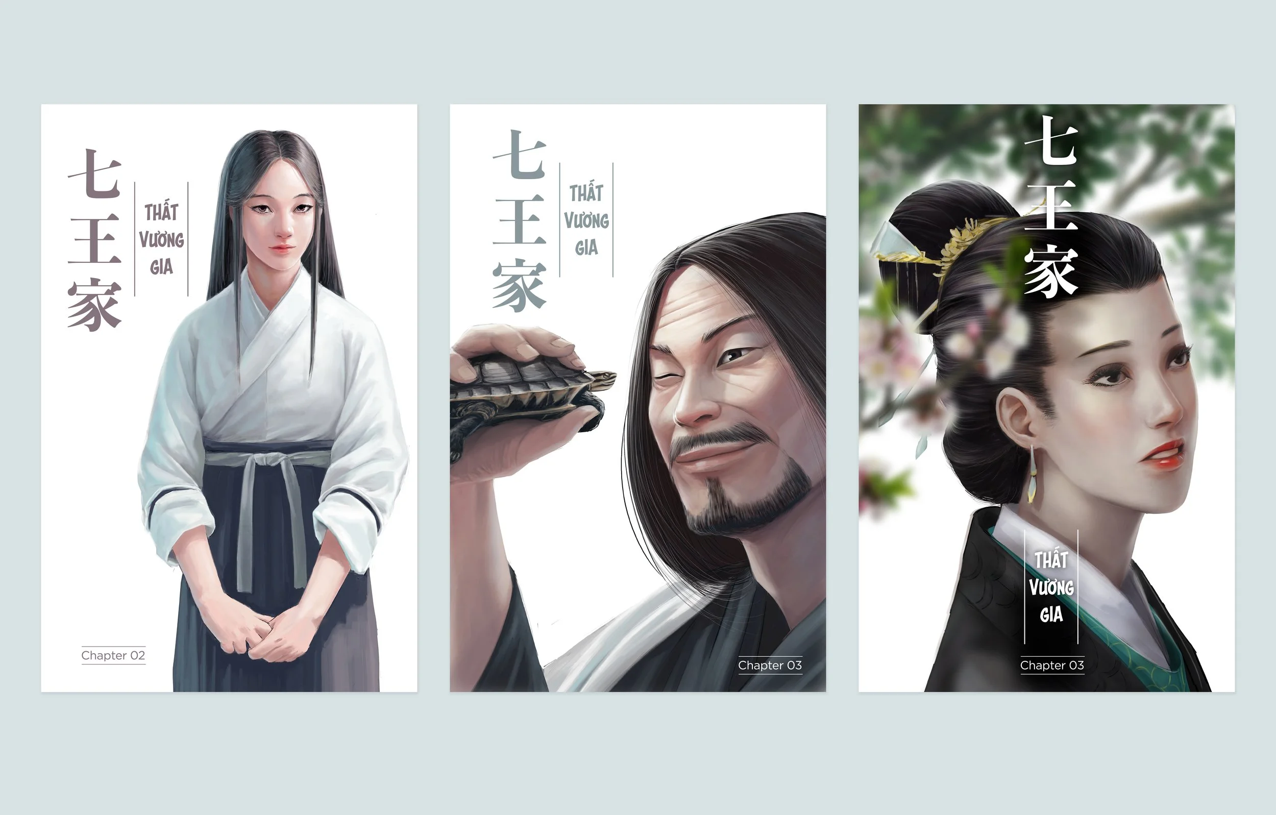 Graphic Novel Chapter Covers