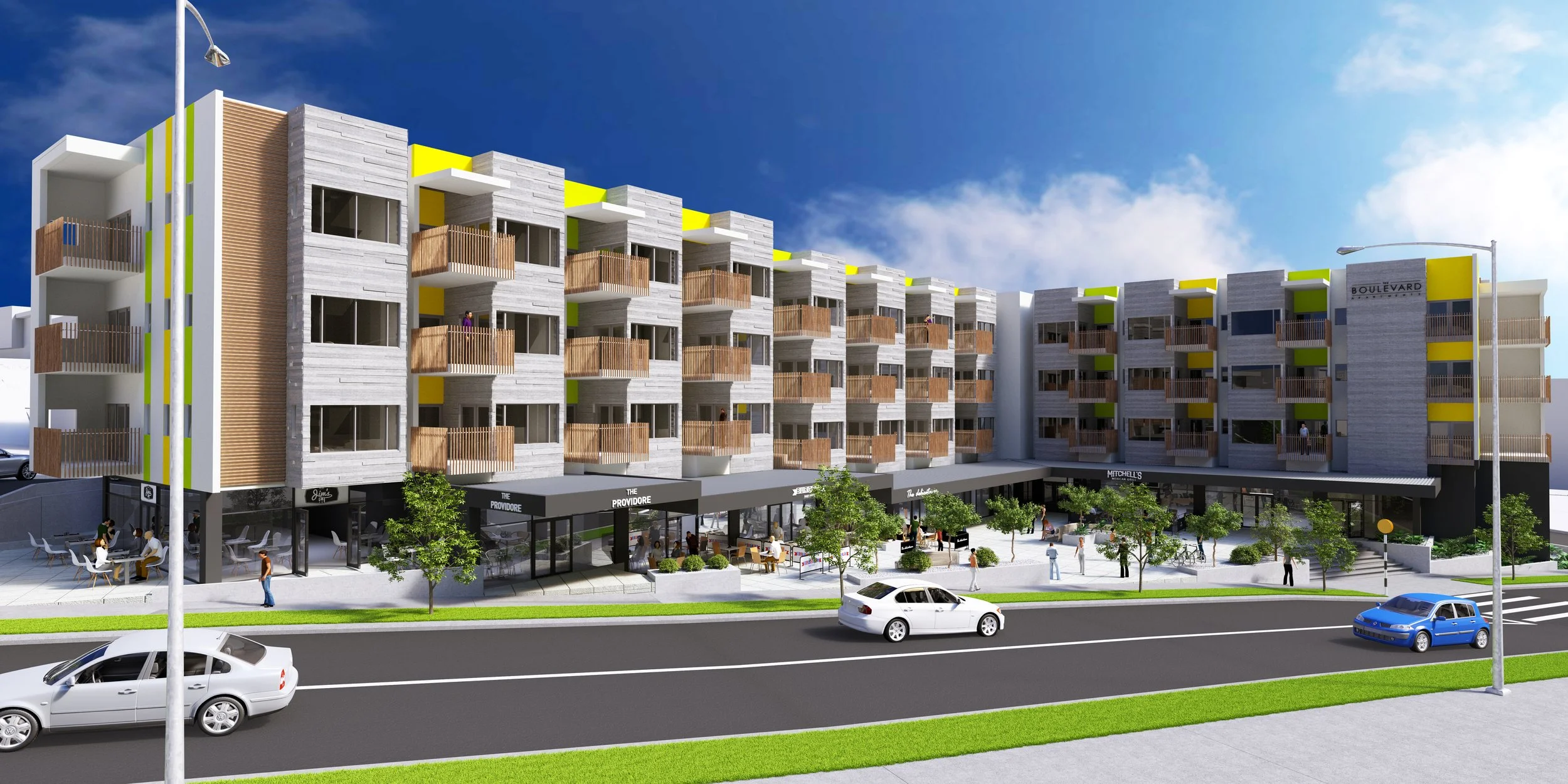 Medium Rise Development with Retail