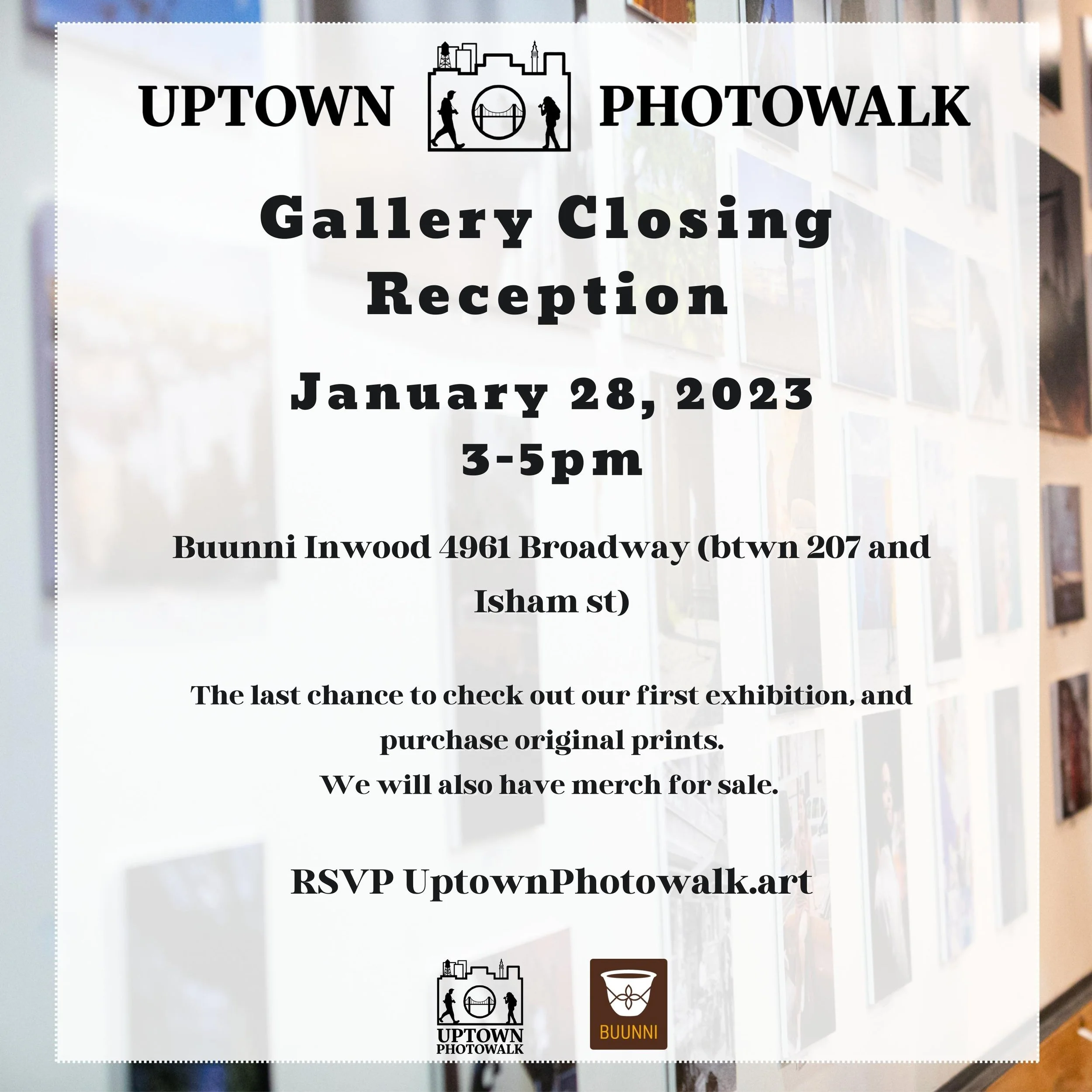 Gallery Closing Reception/Recepción de clausura