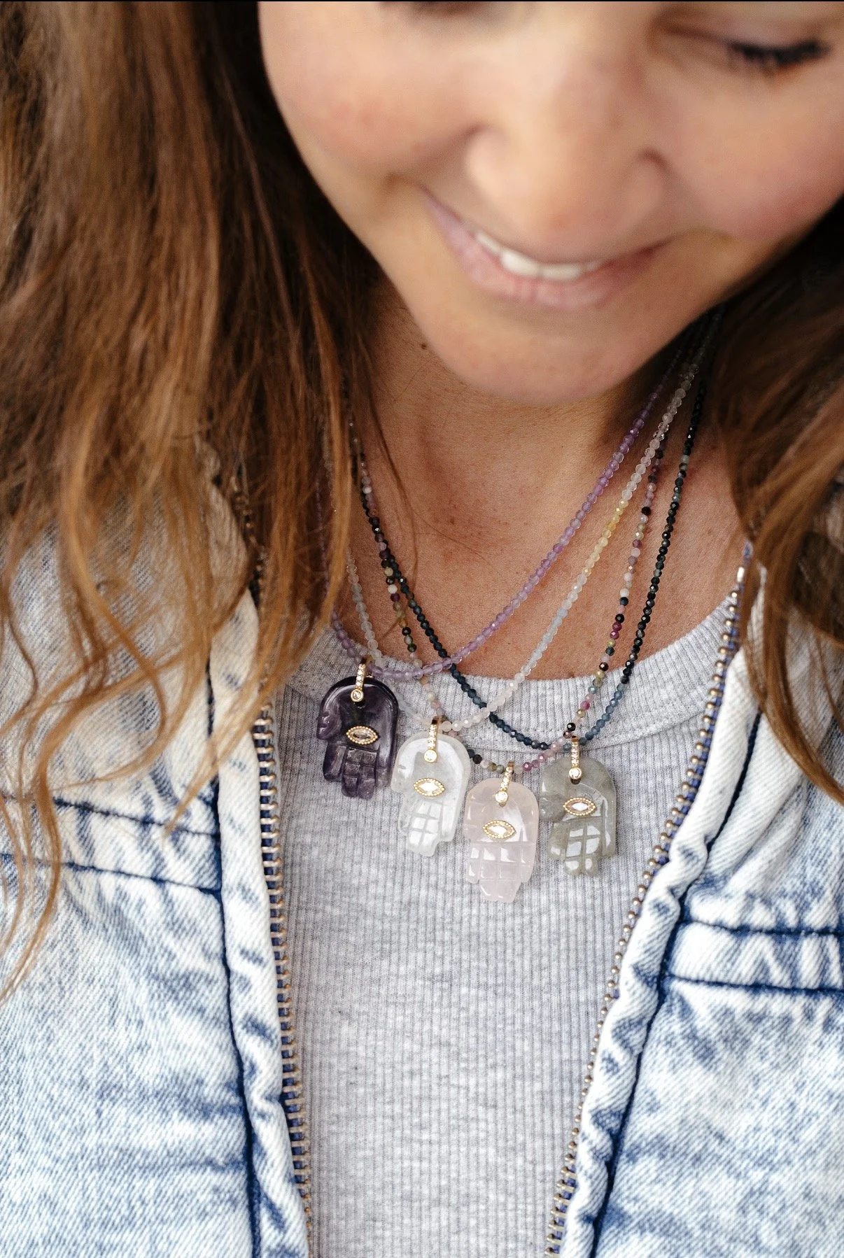 Pendentif｜Main de Protection Hamsa