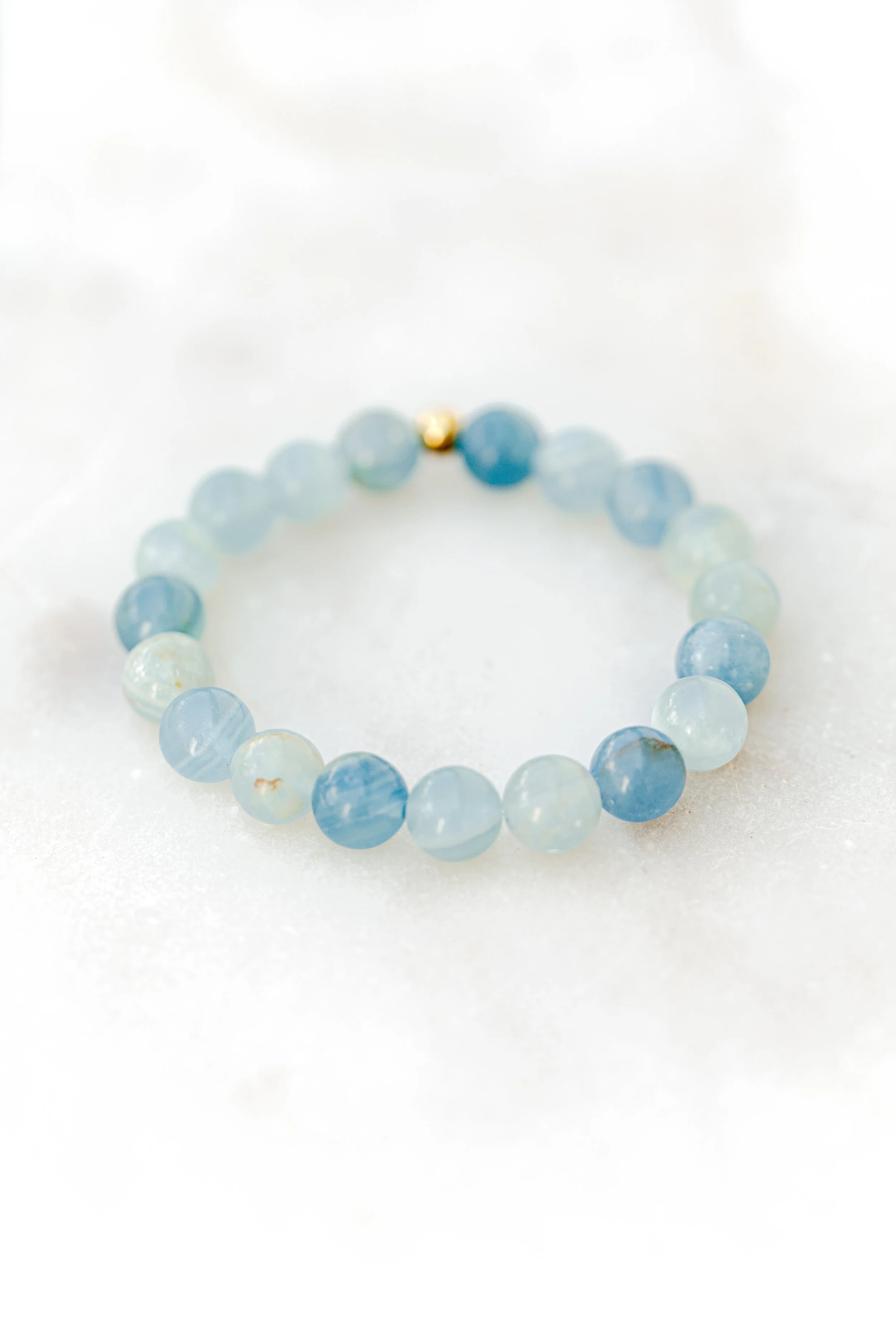 Bracelet Calcite Bleue | Construction de l’Identité