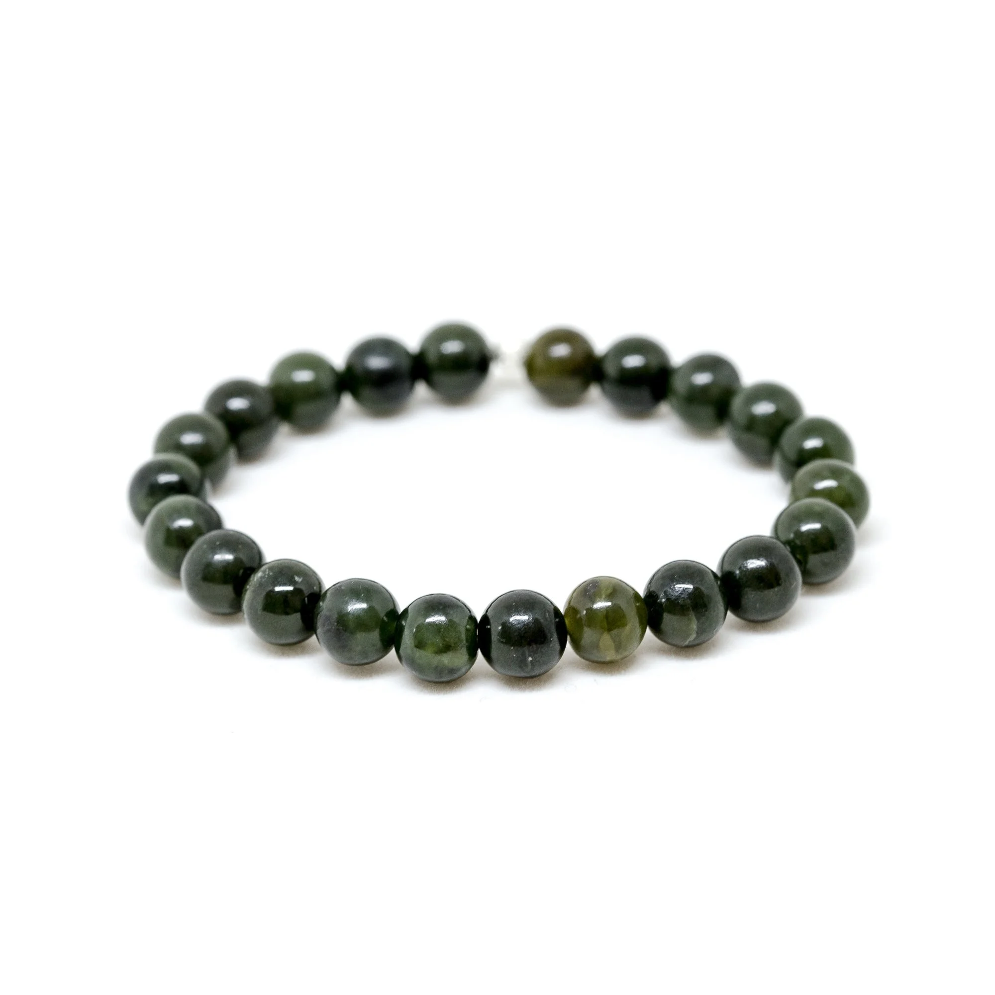Bracelet Jade Néphrite | Éternité & Tranquillité