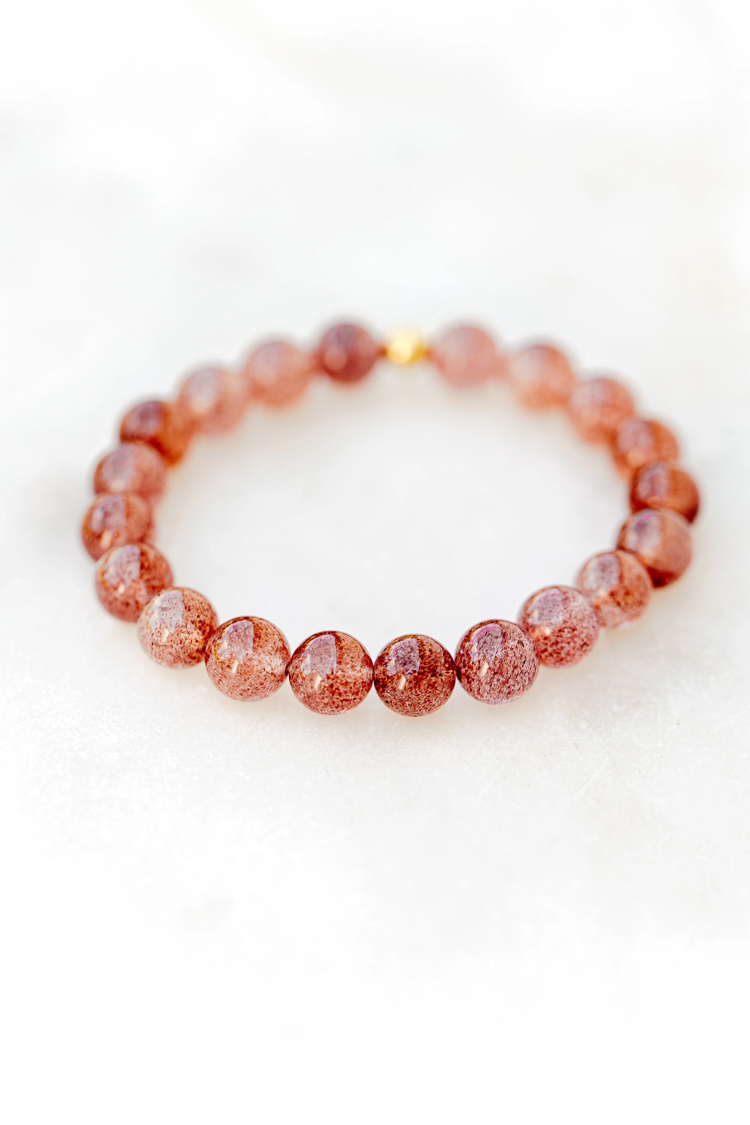 Bracelet Quartz Fraise | Voir la Vie en Rose