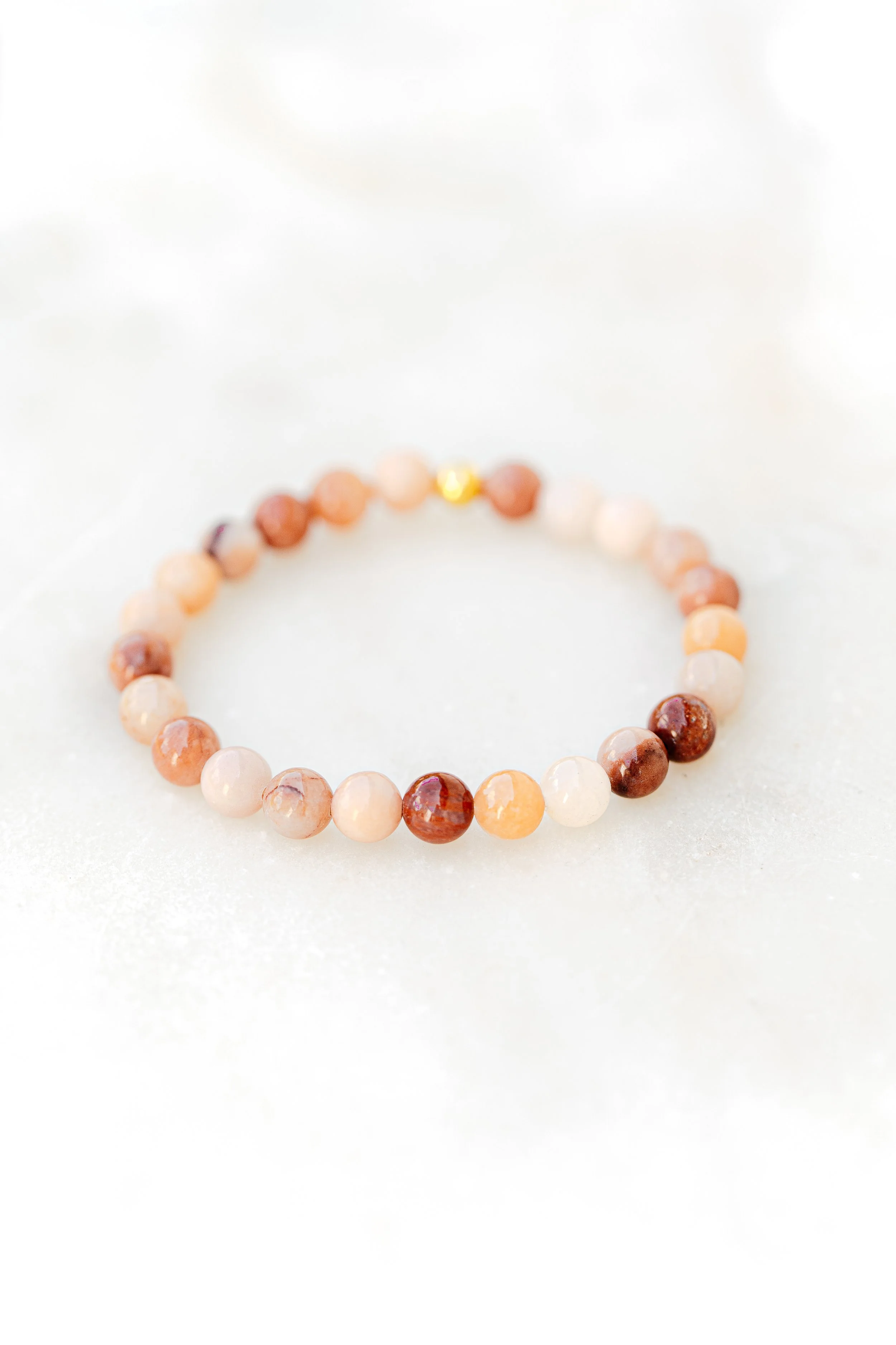 Bracelet Aventurine Rose | Suivre le Chemin de son Coeur
