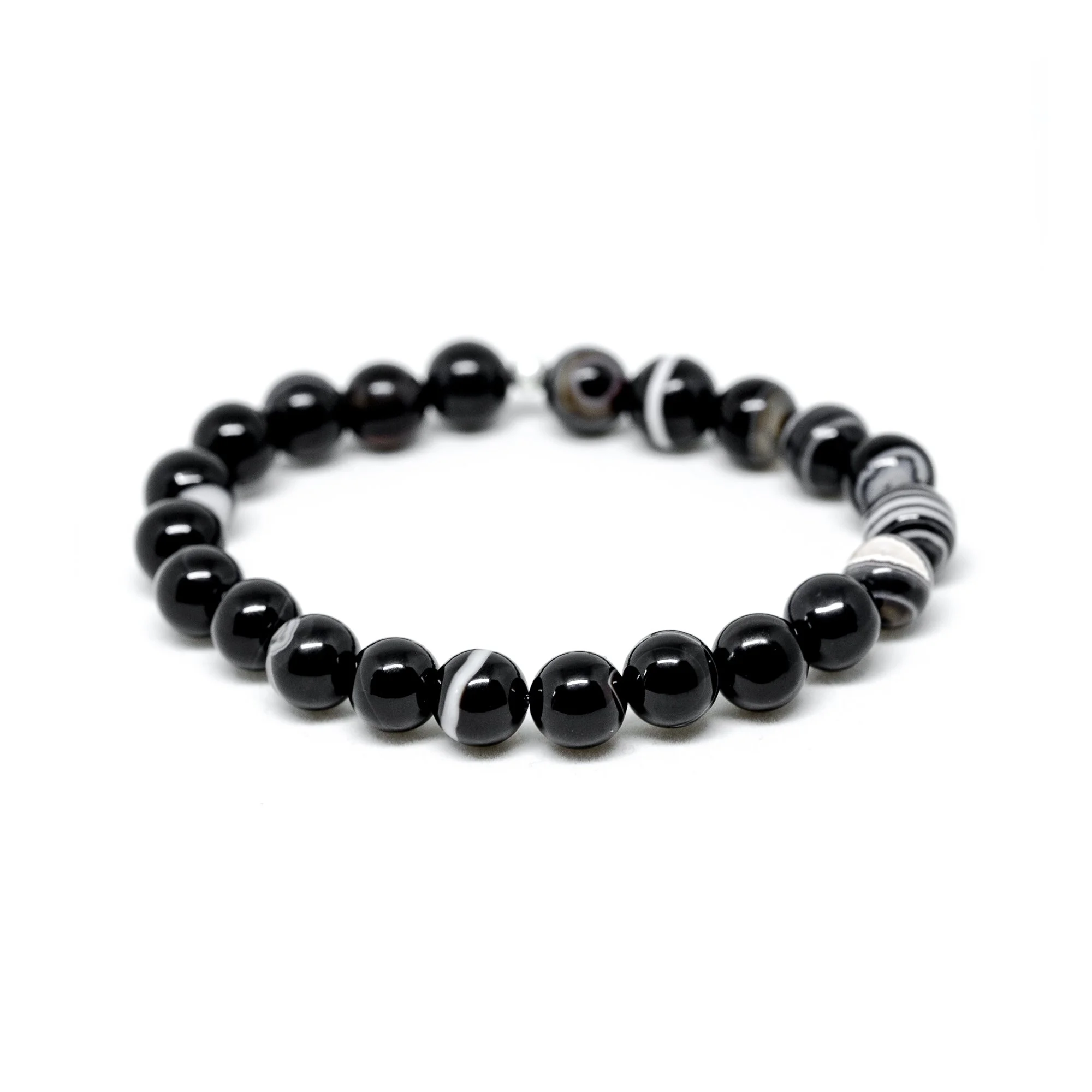 Bracelet Sardonyx Noire | Changer Notre Regard sur le Passé
