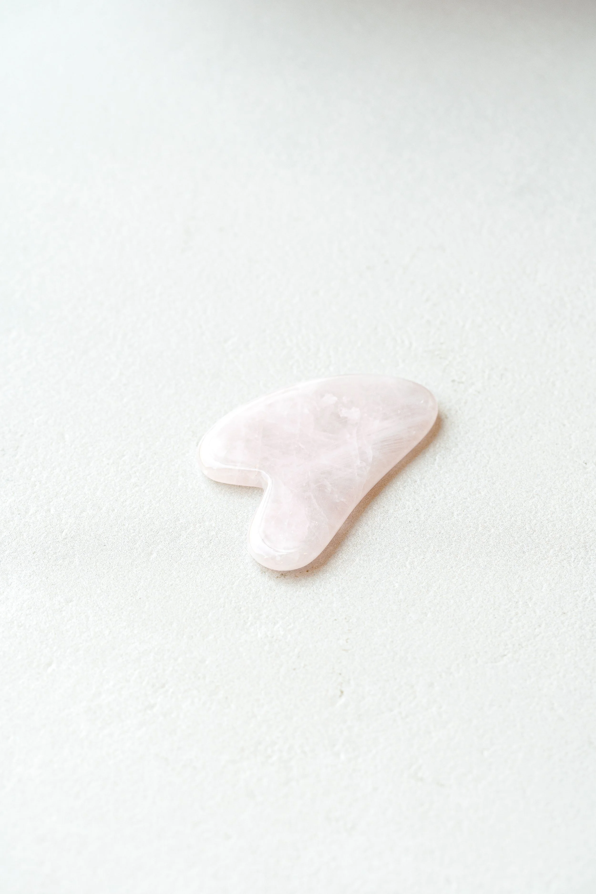 Gua Sha de Massage Quartz Rose | Amour pour Soi