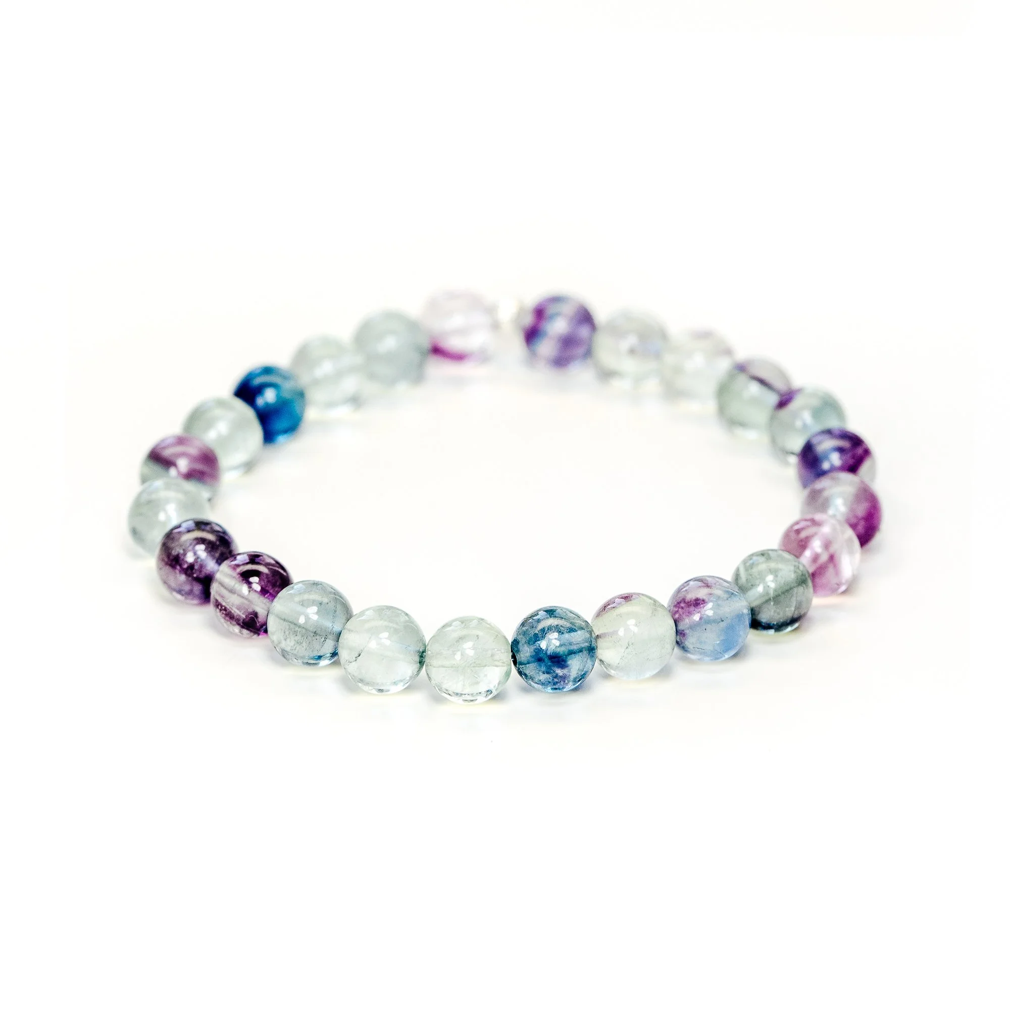 Bracelet Fluorite Arc-en-Ciel | Connaissance & Savoir
