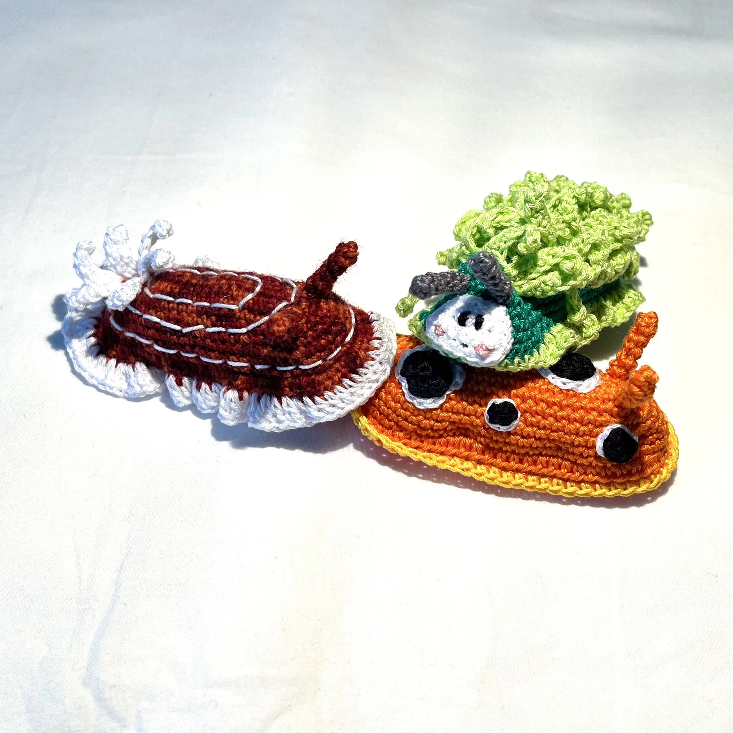 Häkeltier – Nacktkiemenschnecke