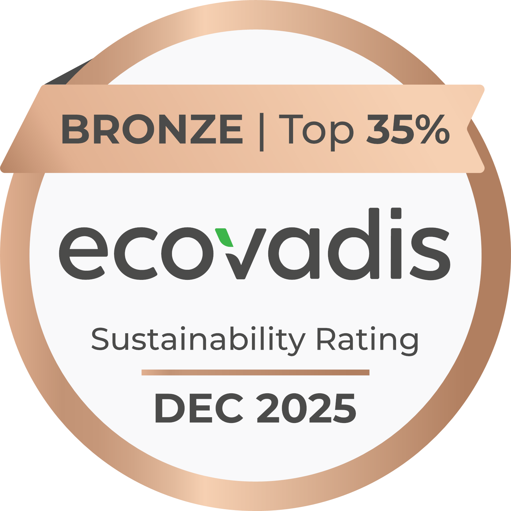 Ecovadis Sustainability Award