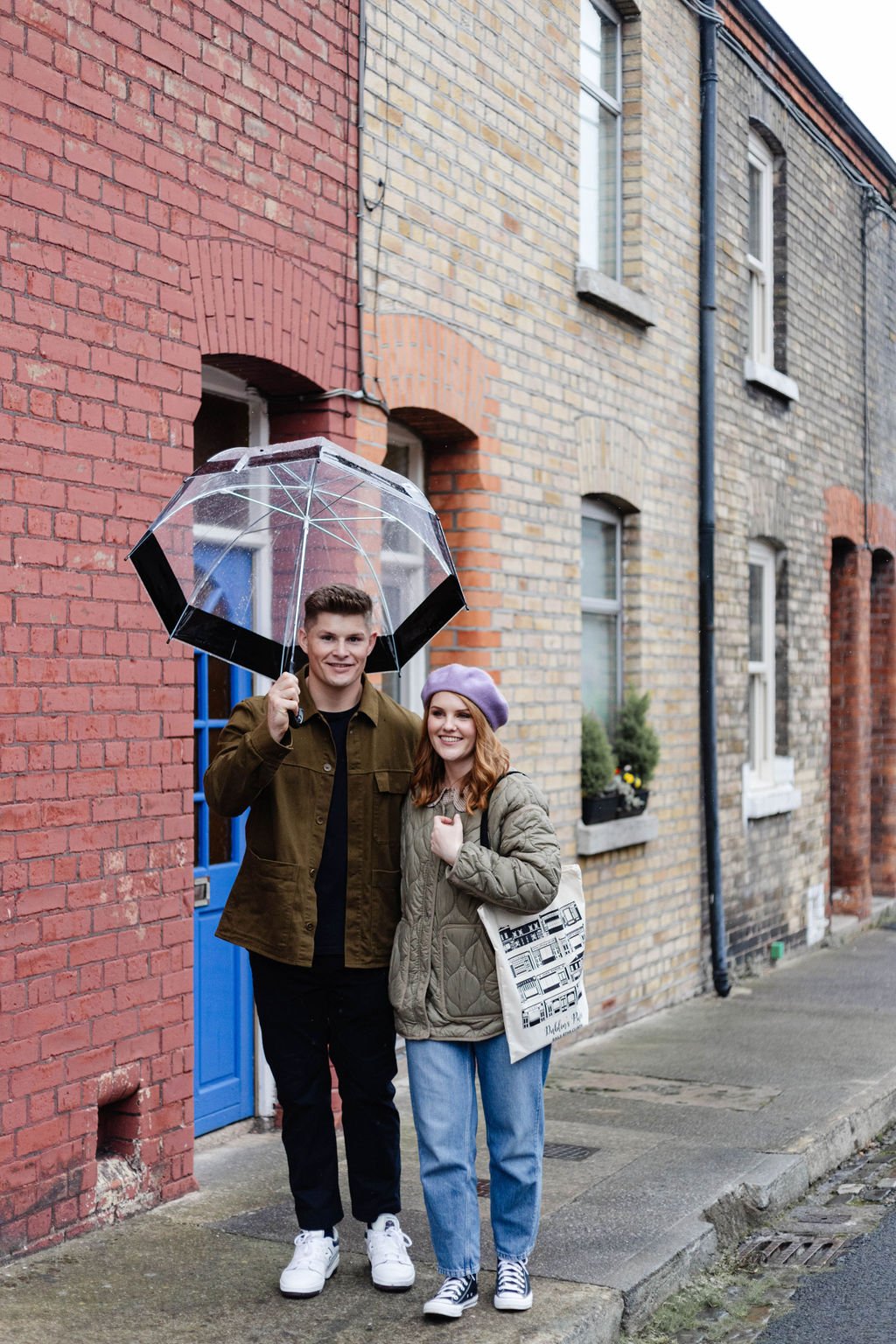 Prints of Ireland brand photography in the rain in Dublin by Eva Blake of The Visible Business.jpg