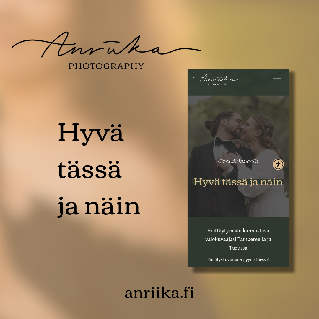 Kotisivut valokuvaajalle