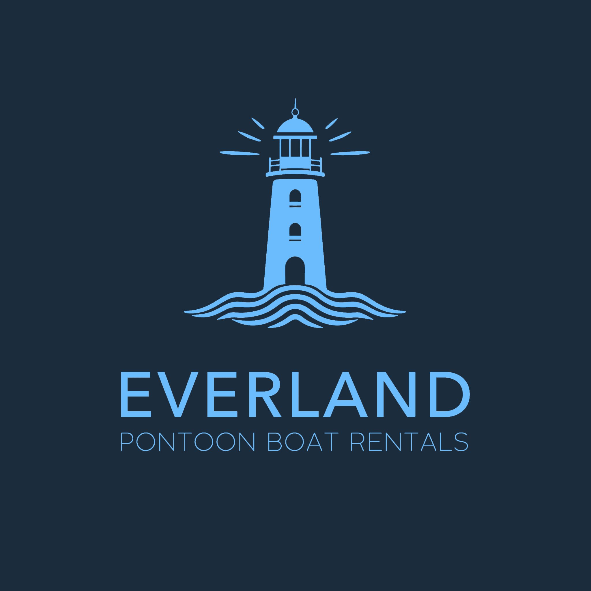01 Everland Logo - Lighthouse (Blue on Navy).jpg