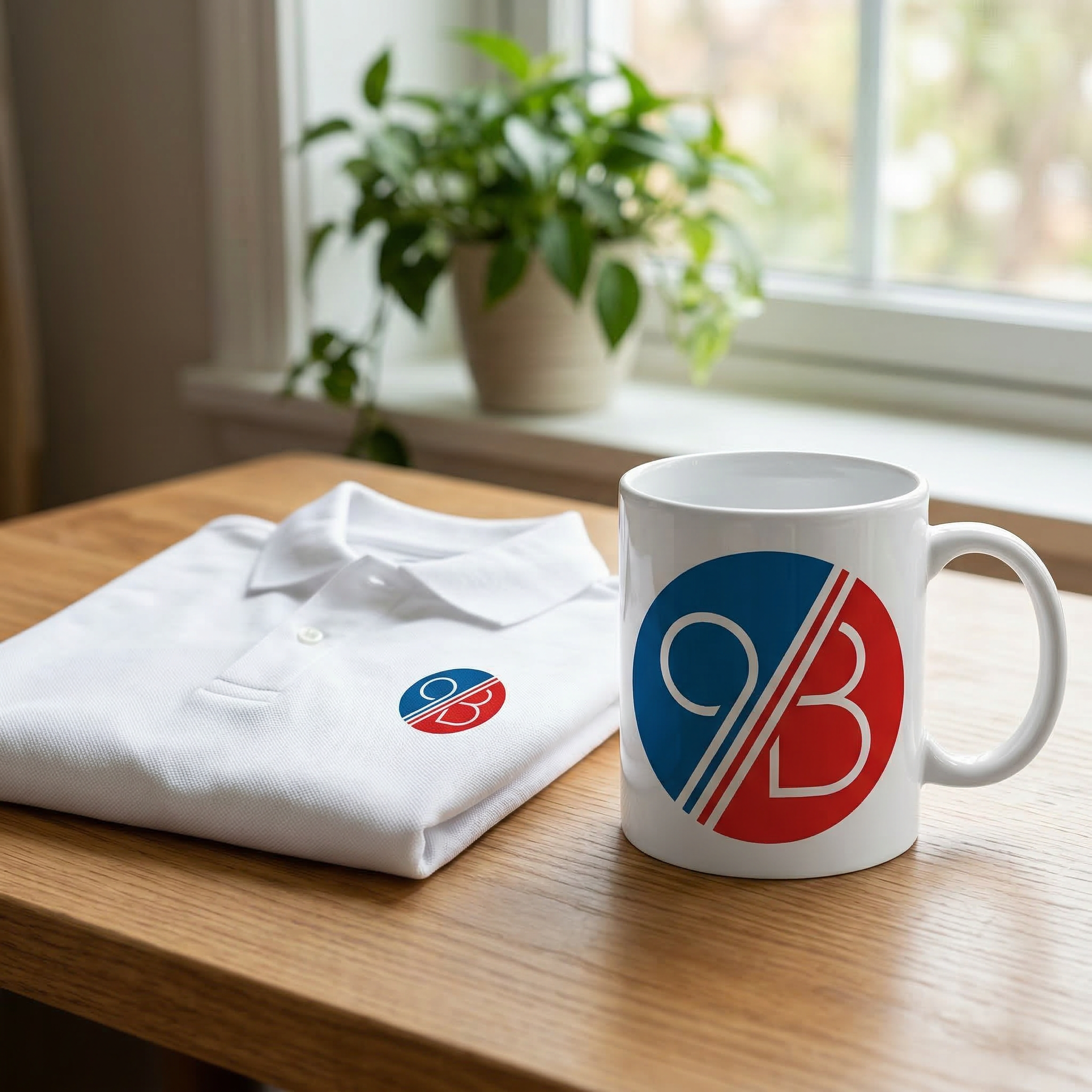 Firefly_GeminiFlash_show this logo on a branded polo a nice mug product shot, small on the shirt, larget  962119.png