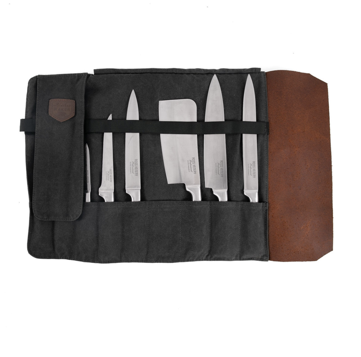 HIS - Knife Roll Charcoal - Open.png