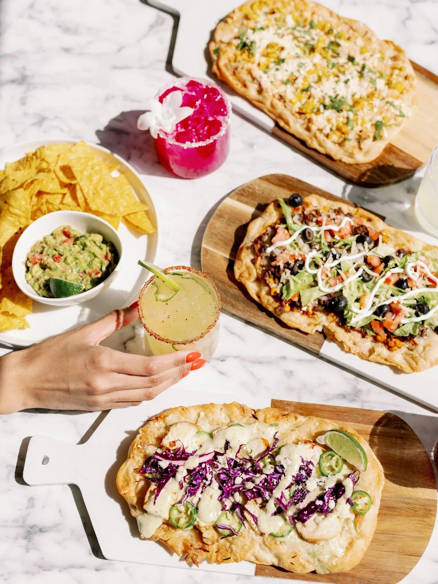 Cinco de Mayo, but after hours. 🍋&zwj;🟩

Tomorrow night, we&rsquo;re staying open late and serving an exclusive menu just for the occasion: margaritas, guac, and flatbreads that fit the theme.

4:30-8 PM only. One night. May 5.